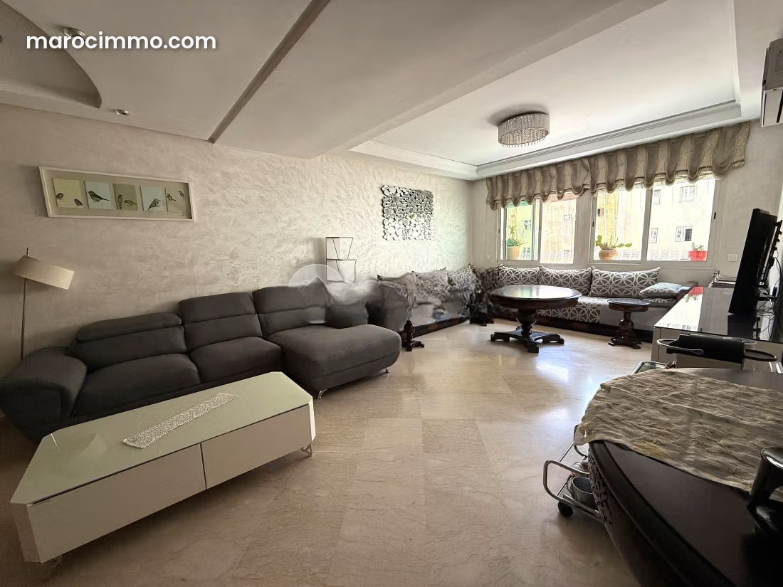 Appartement meublé 100 m² à louer à Beauséjour Casablanca — Casablanca