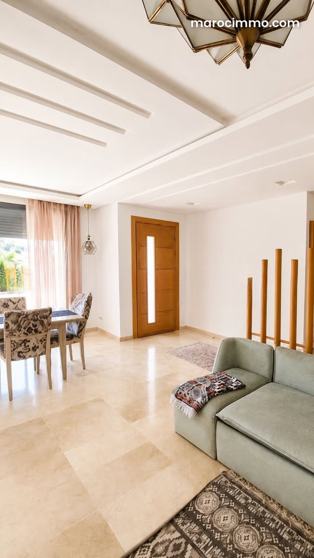 Somptueuse villa à louer à Dar Bouazza. 5 pièces confortables. Bien meublé — 4