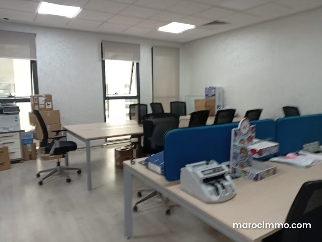 97 sqm office for rent in Sidi Maarouf, Casablanca — Casablanca