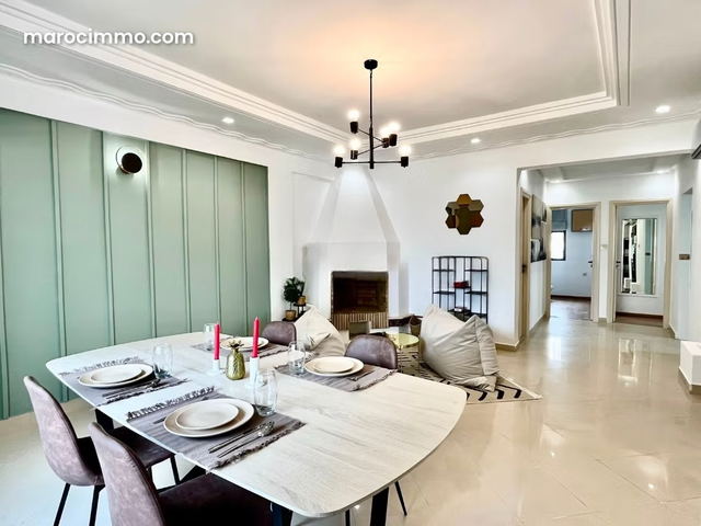 Appartement a la location meublé a Gauthier 13000d — Casablanca