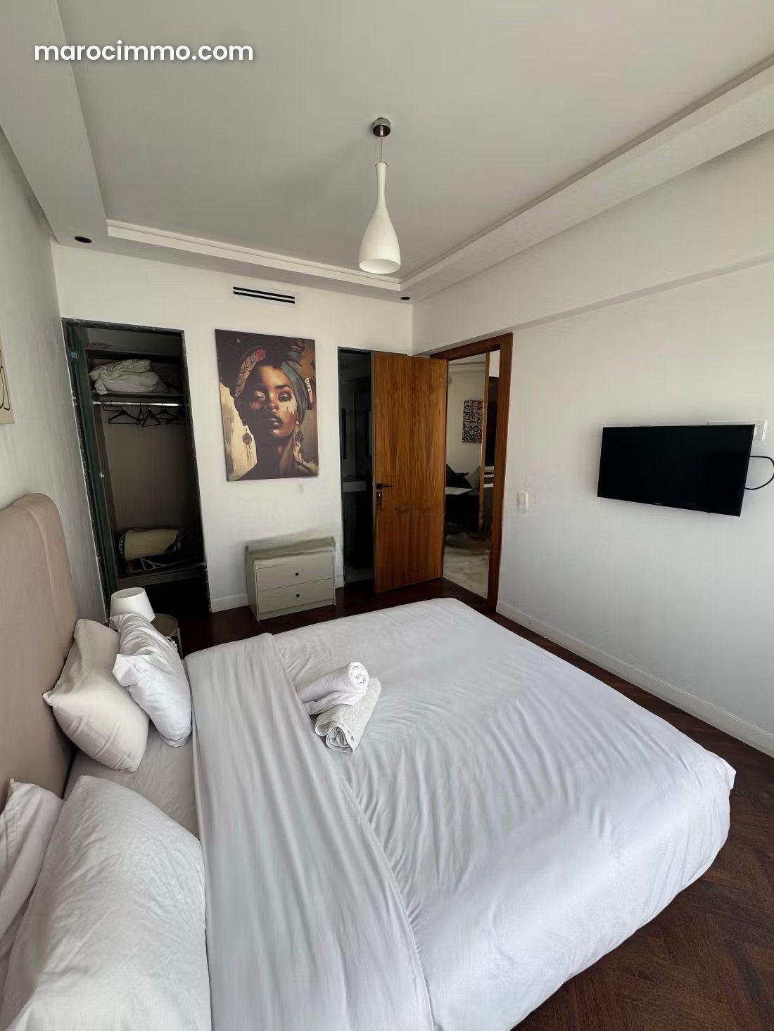 Furnished 40 m² studio, Ferme Bretone, Casablanca with terrace — Casablanca