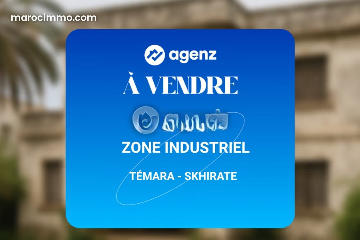 Terrain 1500 m² à Temara Plage, proche océan — Temara