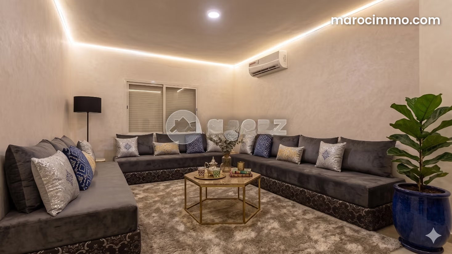 Appartement meublé 54 m² aux Portes de Marrakech à vendre — Marrakech
