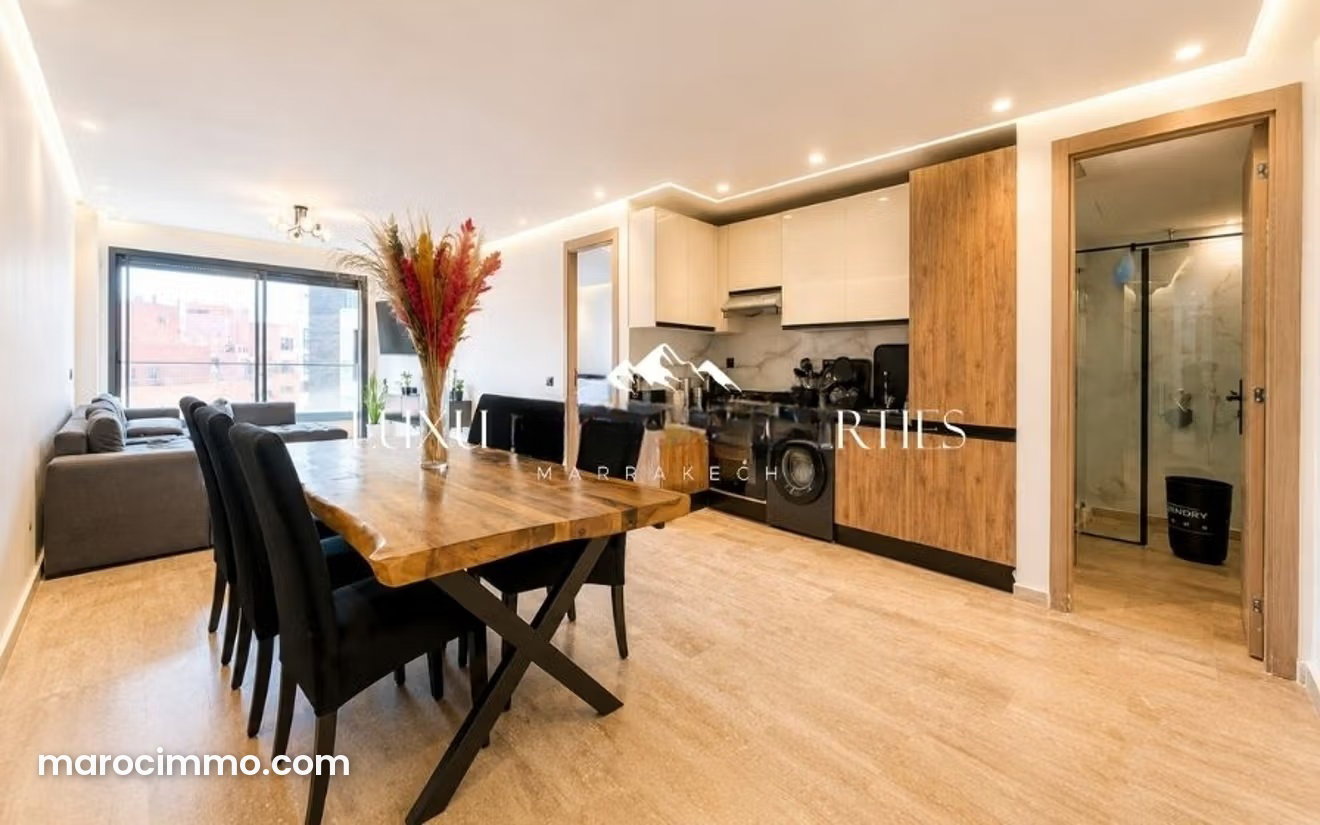 Furnished 2-bedroom apartment, Guéliz, Marrakech — Marrakesh