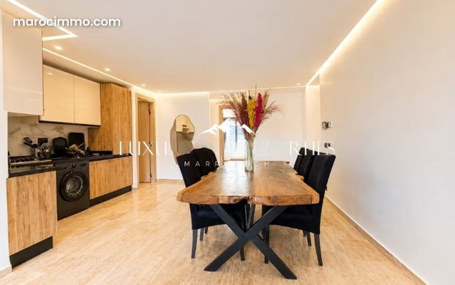 Appartement meublé avec balcons, Guéliz — 2