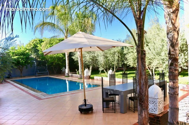 Villa de charme à louer meublée sur rte d’ourika — Marrakech