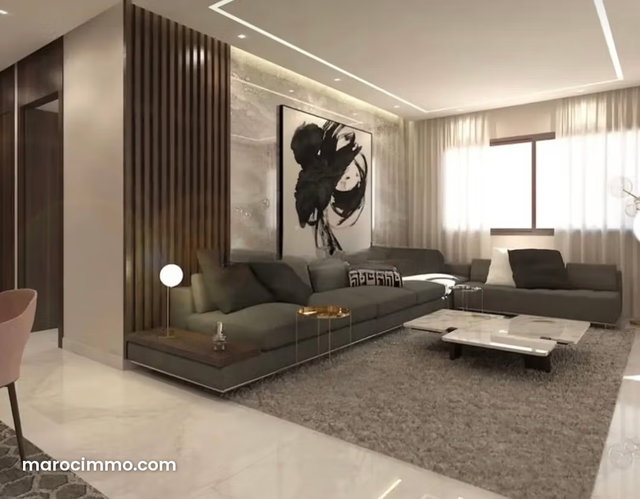 Appartement en vente à De La Plage. 4 pièces. Environnement calme avec vue sur la montagne, porte blindée — 5