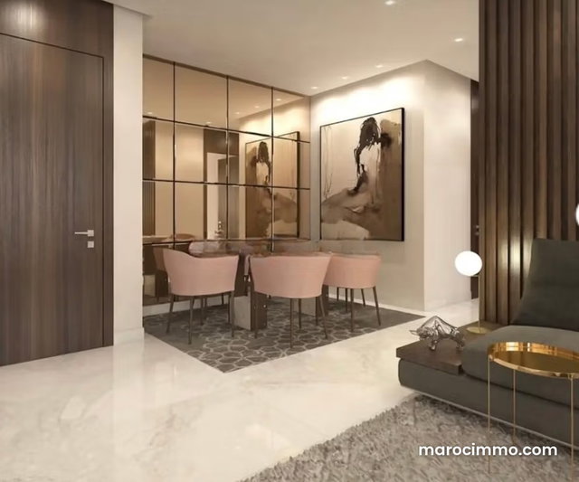 Appartement en vente à De La Plage. 4 pièces. Environnement calme avec vue sur la montagne, porte blindée — 2