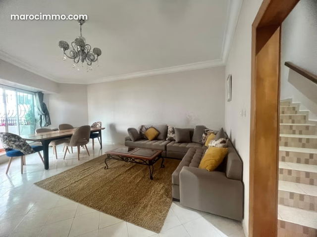 Duplex meublé de standing haut Agdal Rabat — Rabat