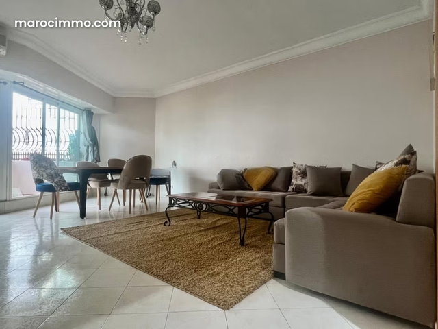 Duplex meublé de standing haut Agdal Rabat — 3