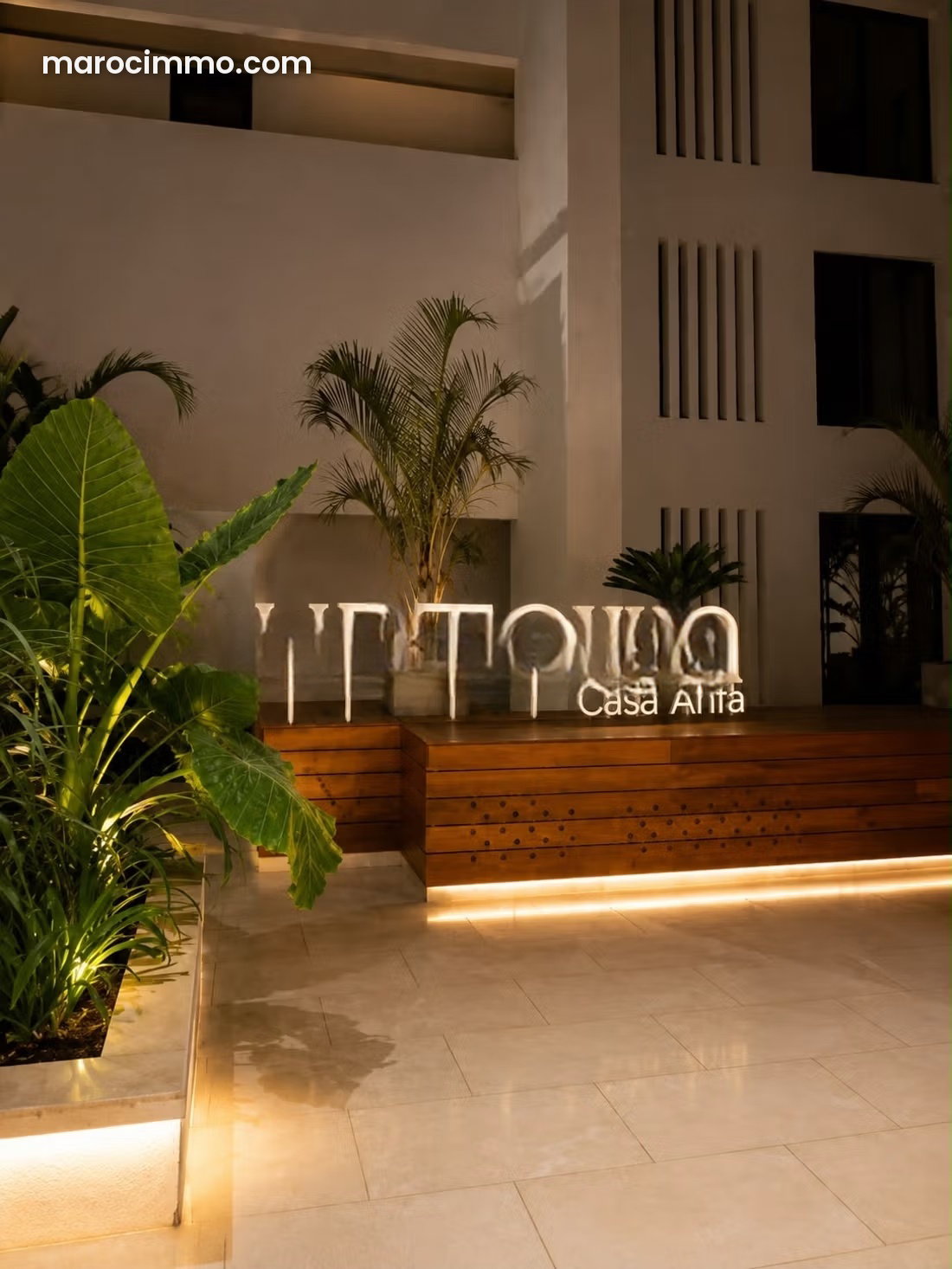 Studio meublé de standing à Casablanca Finance City — Casablanca