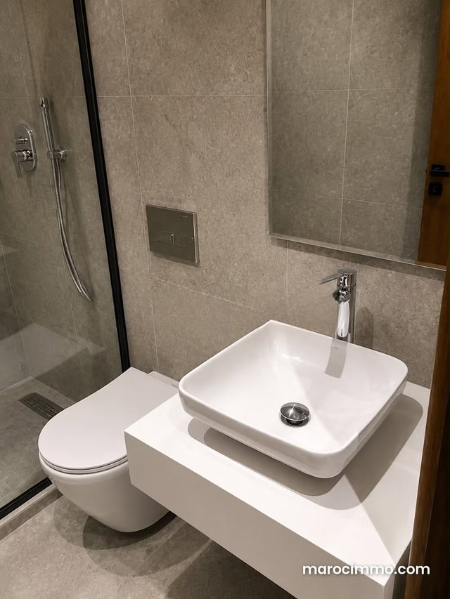 Louez cet appartement à Casablanca Finance City. 1 belle chambre. Bien meublé — 3