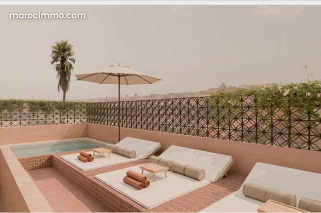 Somptueux riad à vendre à alkasba. Superficie 106 m² — 2