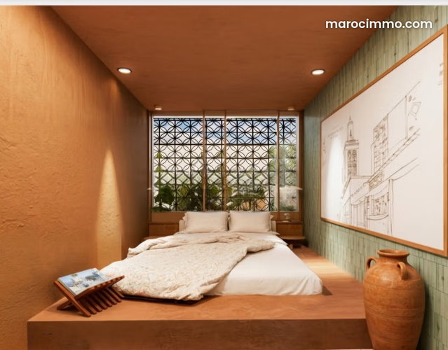 Somptueux riad à vendre à alkasba. Superficie 106 m² — 3