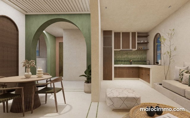 Riad à vendre à Kasbah. Superficie 75 m² — 3