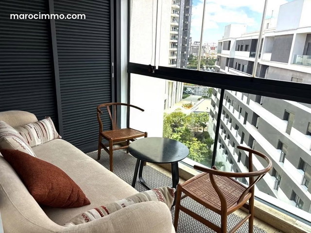 Apartment for rent in Casablanca Finance City. 4 large rooms. Furnished — 2