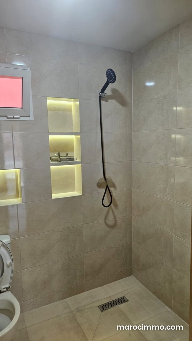 Cozy 3-Bedroom Apartment for Rent in Ain Mezwar, Marrakech. 3rd Floor with Elevator — 4