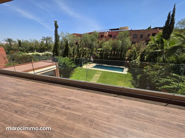 Villa 5 chambres meublée avec piscine palmeraie — 3
