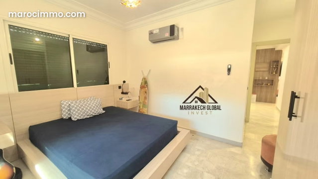 Long-term rental – spacious furnished apartment Victor Hugo Marrakech — 5