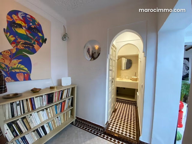 Vente riad titré avec bassin au quartier kasbah — 4