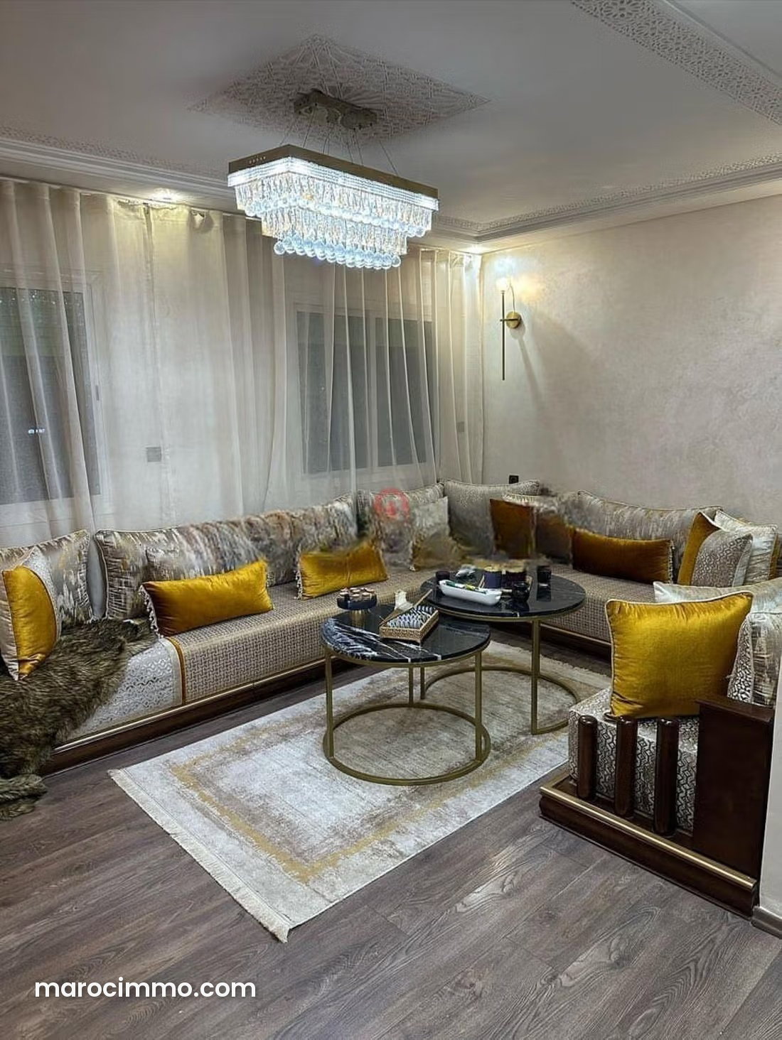 Appartement 3 pièces à Hay Izdihar Marrakech sans travaux — Marrakech