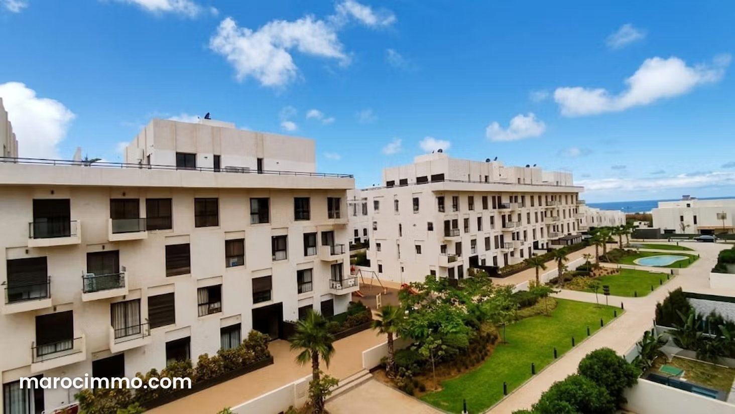 Appartement vue mer à louer, Aïn Diab, Casablanca — Casablanca