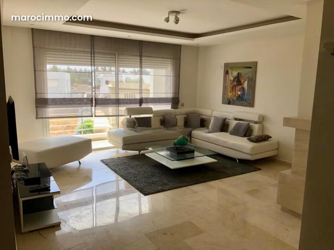 Appartement meublé à louer, quartier Riyad à Rabat — Rabat