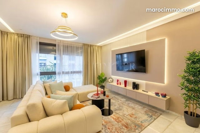 Location Superbe appartement Meublé 98m2 CFC, Casablanca — 2