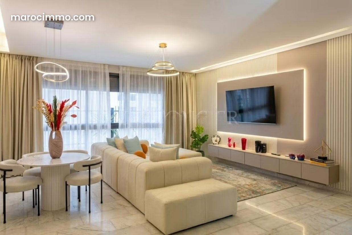 Appartement neuf meublé à louer à Casablanca Finance City — Casablanca