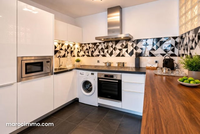 Location studio luxueux 75m2 à Anfa Place, Ain Diab — 4