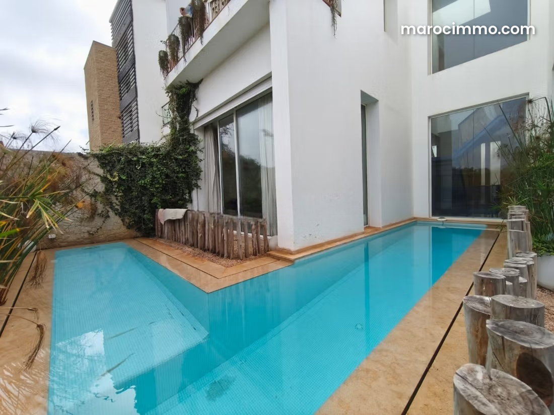 Villa de standing à louer à Dar Bouazza, vue sur mer — Dar Bouazza