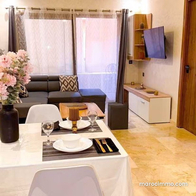 Furnished apartment for rent in Issil, Marrakech, move-in ready — Marrakesh