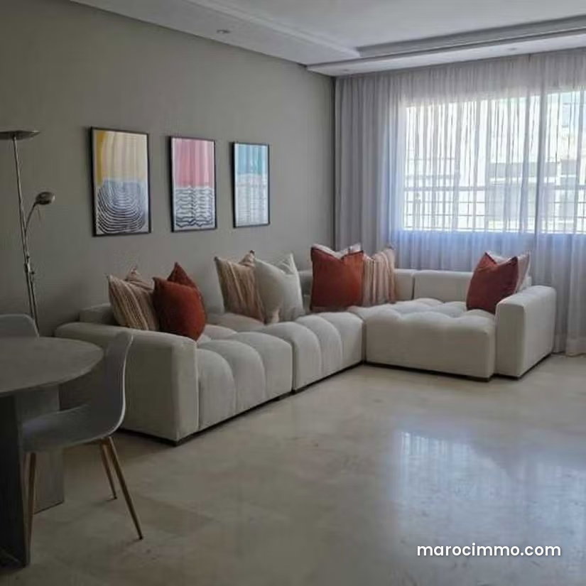 Furnished Apartment in Casablanca’s Golden Triangle with Garage — Casablanca