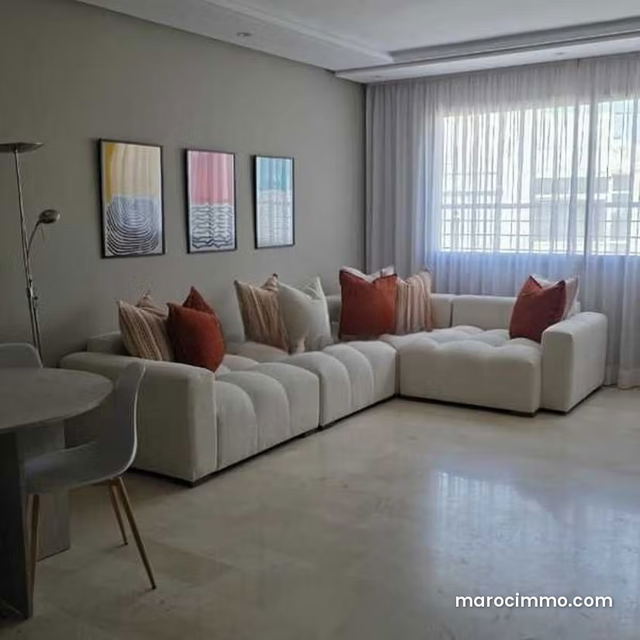 Appartement à Louer de 54.0 m² à Casablanca, Triangle D'Or — Casablanca