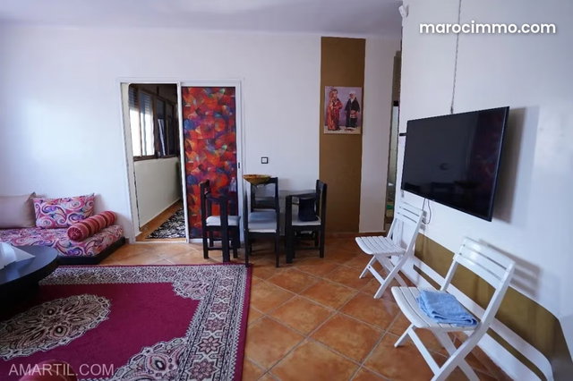 Apartment for sale and rent in full ownership with pool on Martil corniche — 2