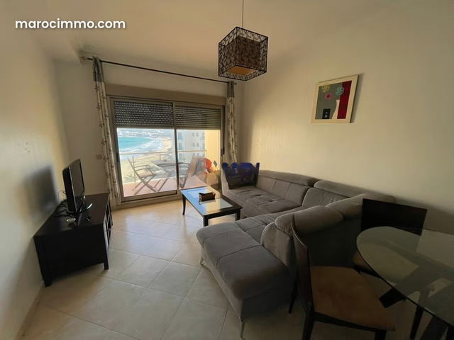 Appartement Vue Mer à Malabata, Location Vacances — Tanger