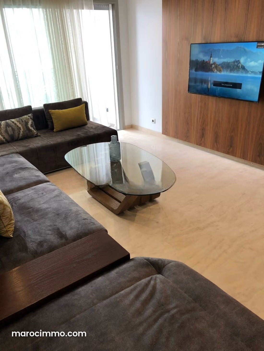 Appartement meublé avec terrasse à louer à Casablanca Finance City — Casablanca
