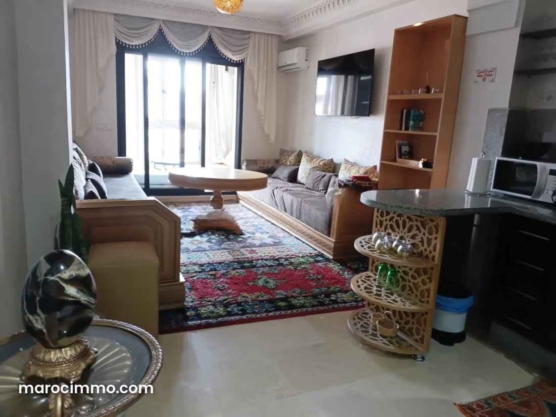 Appartement meublé à louer à Guéliz, Marrakech — Marrakech