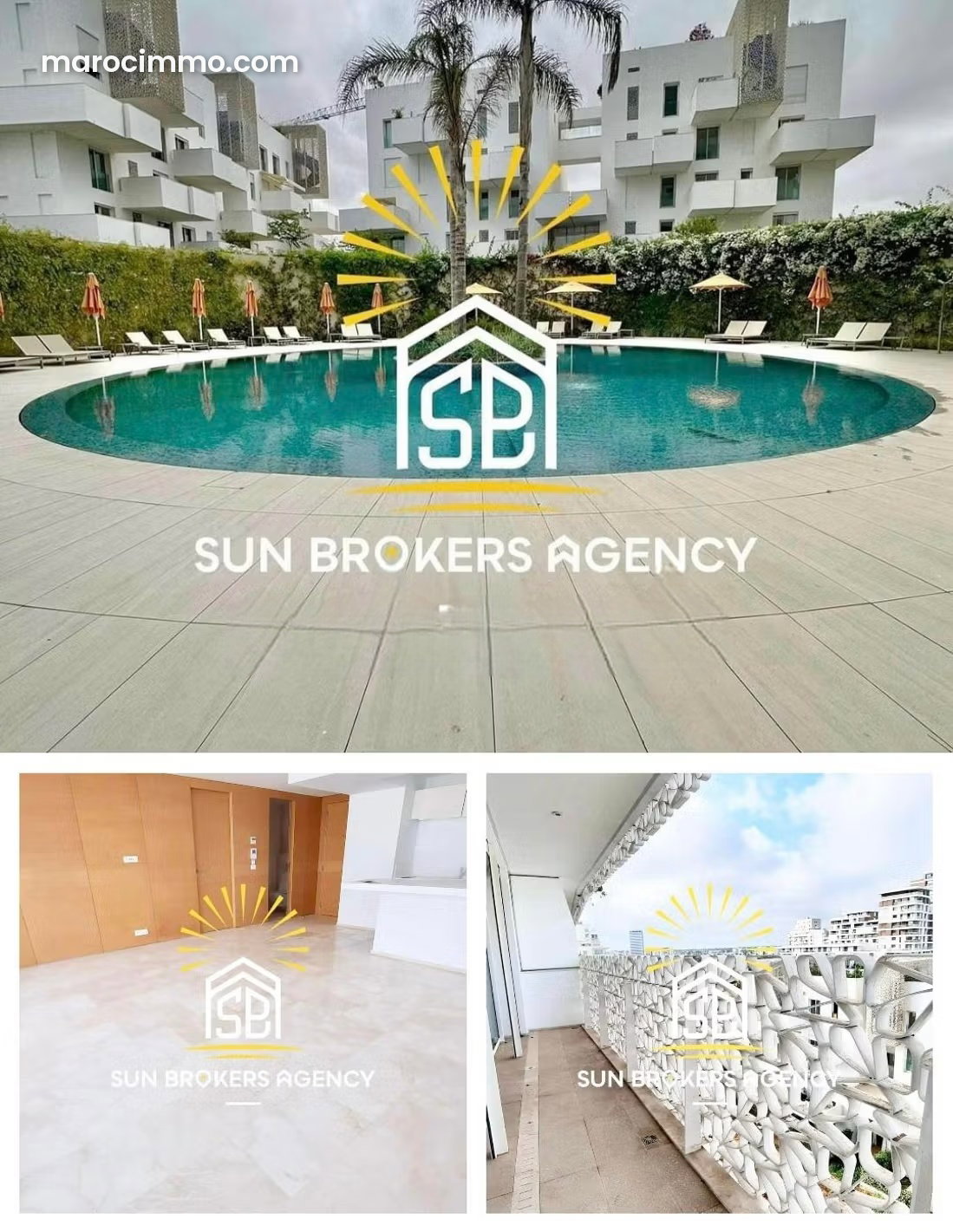 Appartement moderne à louer à Casablanca Finance City — Casablanca