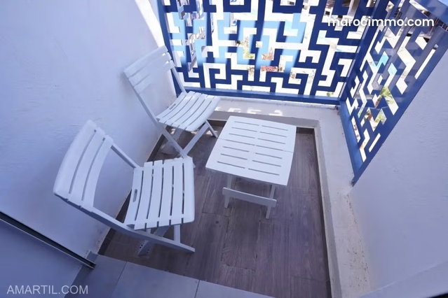 Elegant apartment with pool for rent on Martil coast mar — 5