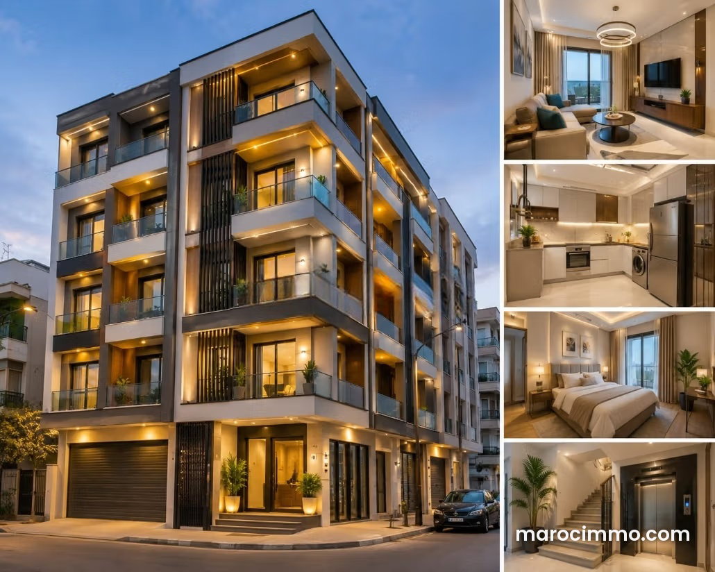High-end furnished apartment in Maarif, Casablanca — Casablanca