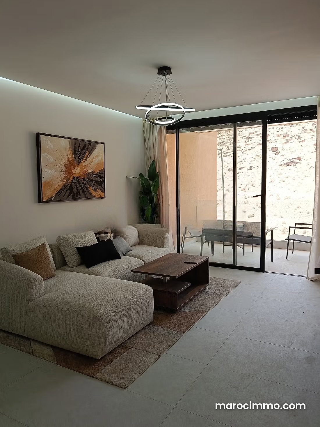 Apartment with Private Terrace for Sale in El Ghoul, Marrakech — Marrakesh