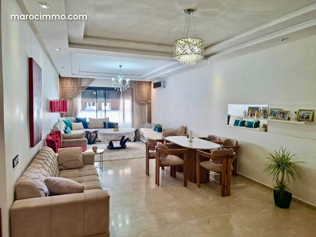 Élégant appartement 3 ch 124 m² Les Princesses — Casablanca