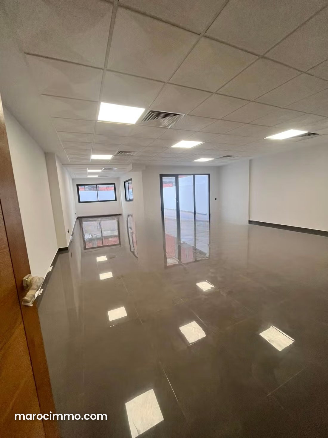 Bureau 150 m² à louer au Maarif Casablanca avec parking — Casablanca