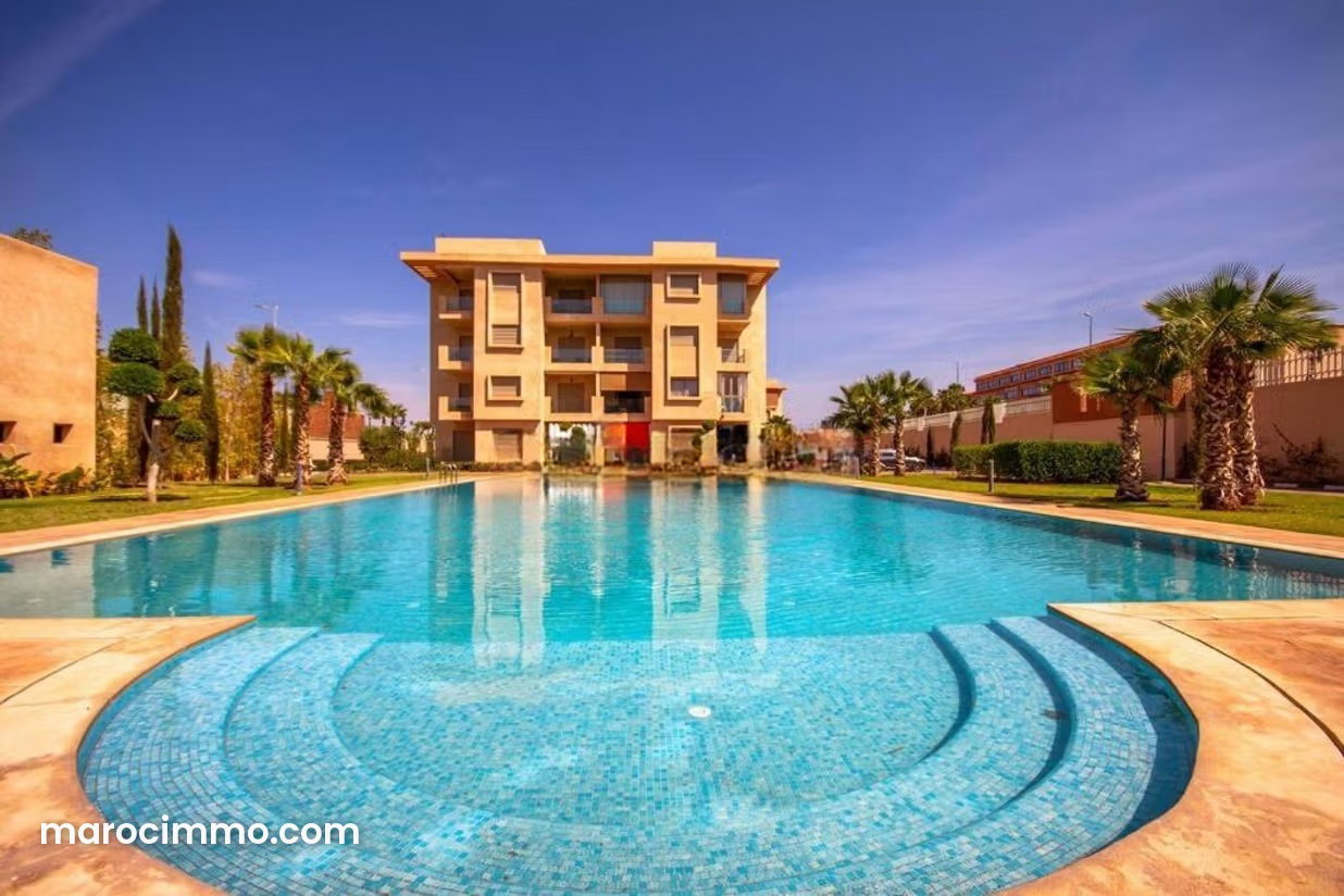 Appartement meublé avec terrasse à louer à Agdal Marrakech — Marrakech