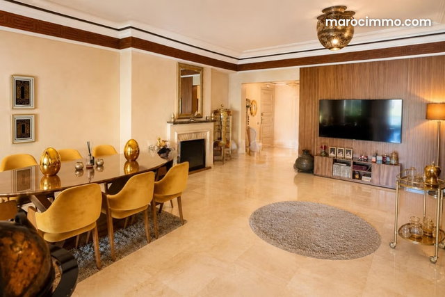 Location Rez de Jardin Moderne Meublé 3Chambres avec terrasses, Marrakech — 4