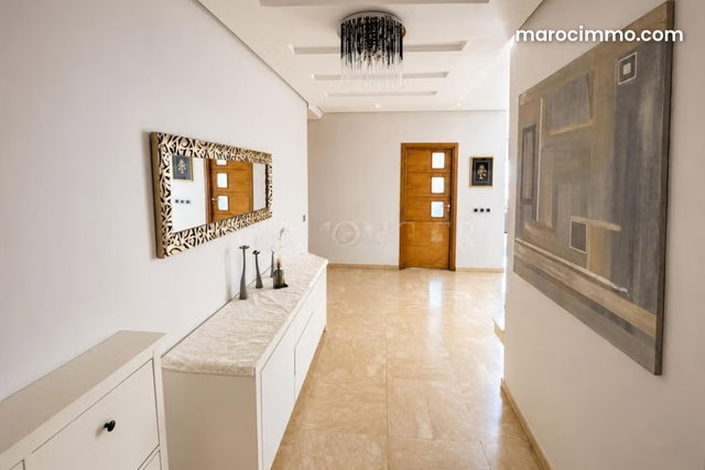 Location Superbe Appartement Meublé 3Chambres avec terrasse Ain Diab, Casablanca — 5