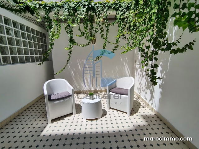 À louer – Appartement meublé avec terrasse et parking, Gauthier — Casablanca
