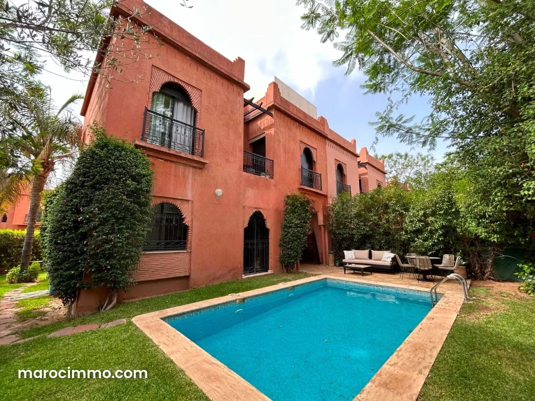 Villa 300 m² avec piscine privée, Route de Fès, Marrakech — Marrakech