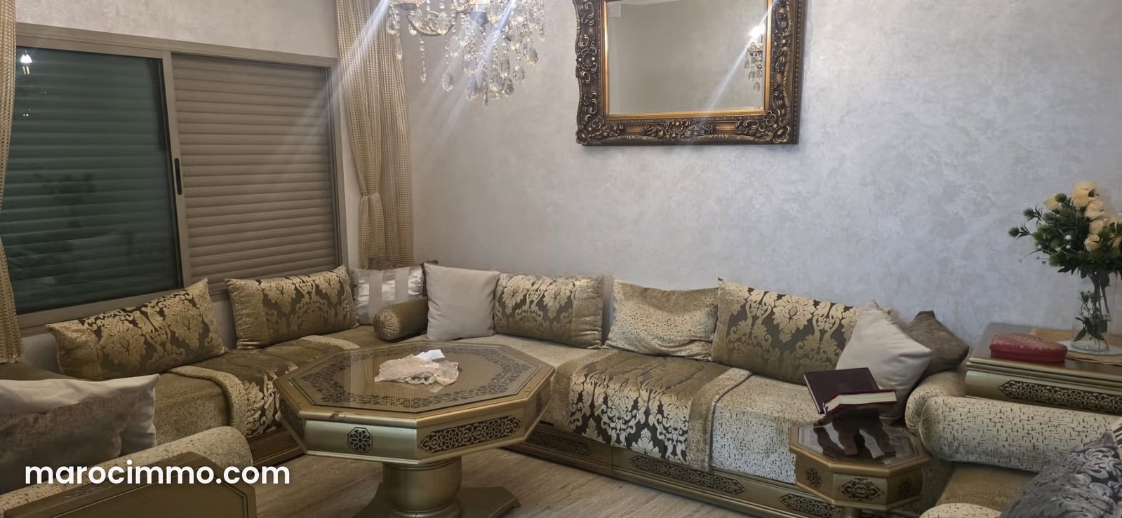 Appartement meublé avec terrasse à Belvédère Casablanca — Casablanca
